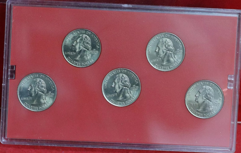 2003 Uncirculated Denver Mint Quarter Set