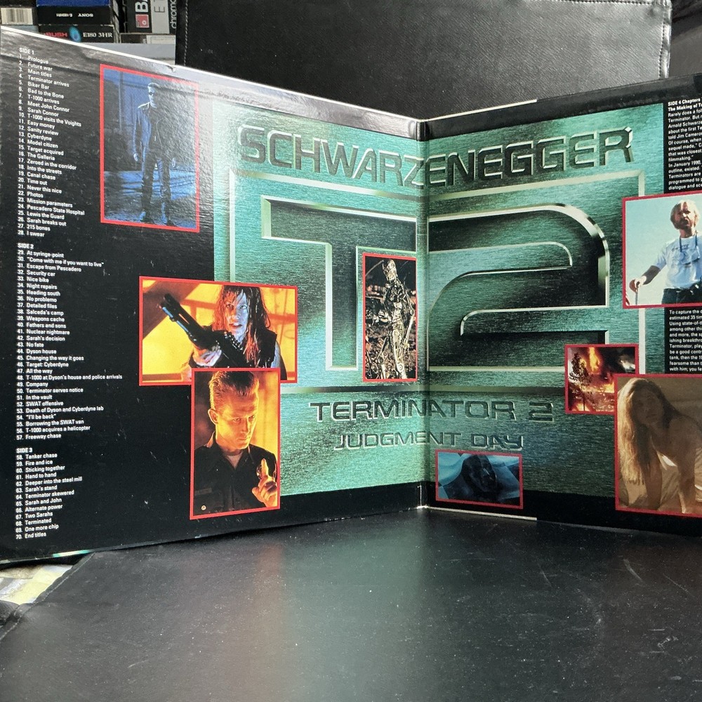 Terminator 2: Judgment Day (SE) Arnold Schwarzenegger PAL LaserDisc
