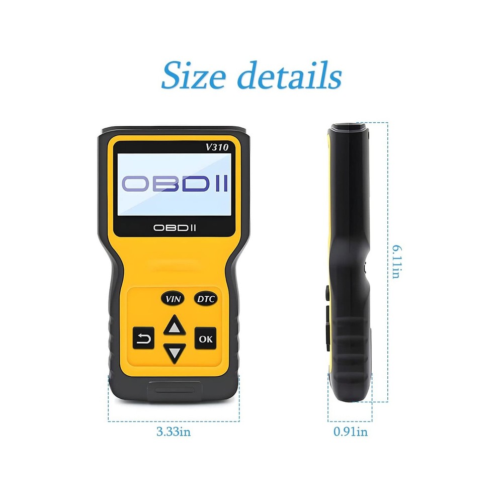 AUCELI OBD2 Scanner Code Reader for Car Check Engine, CAN Diagnosti... Fast Ship