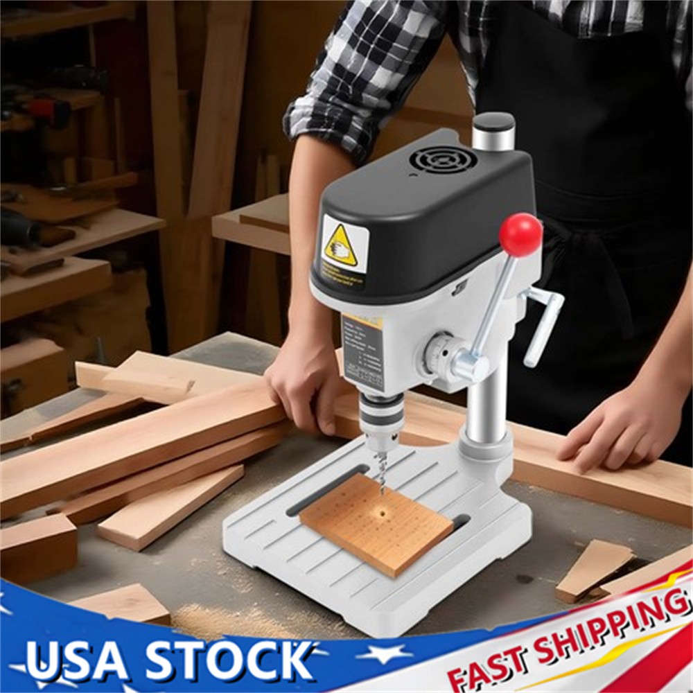 Portable Mini Bench Drill Press Bench Compact Small Electric Drilling Machine