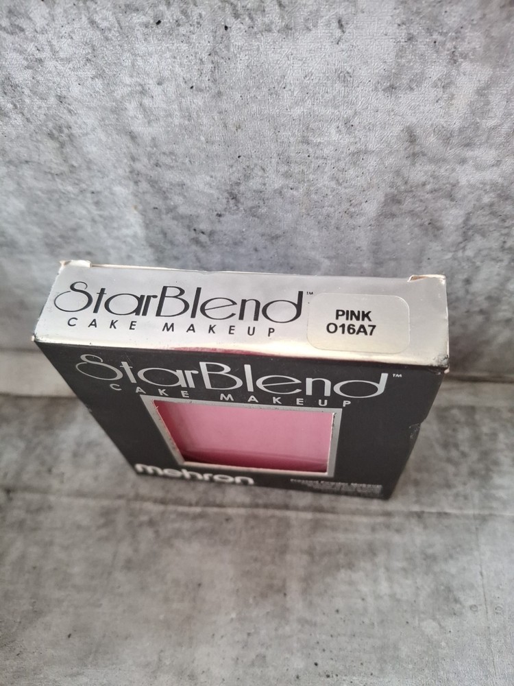 Mehron Star Blend Cake Makeup - Pink 016A7 )(2 oz)