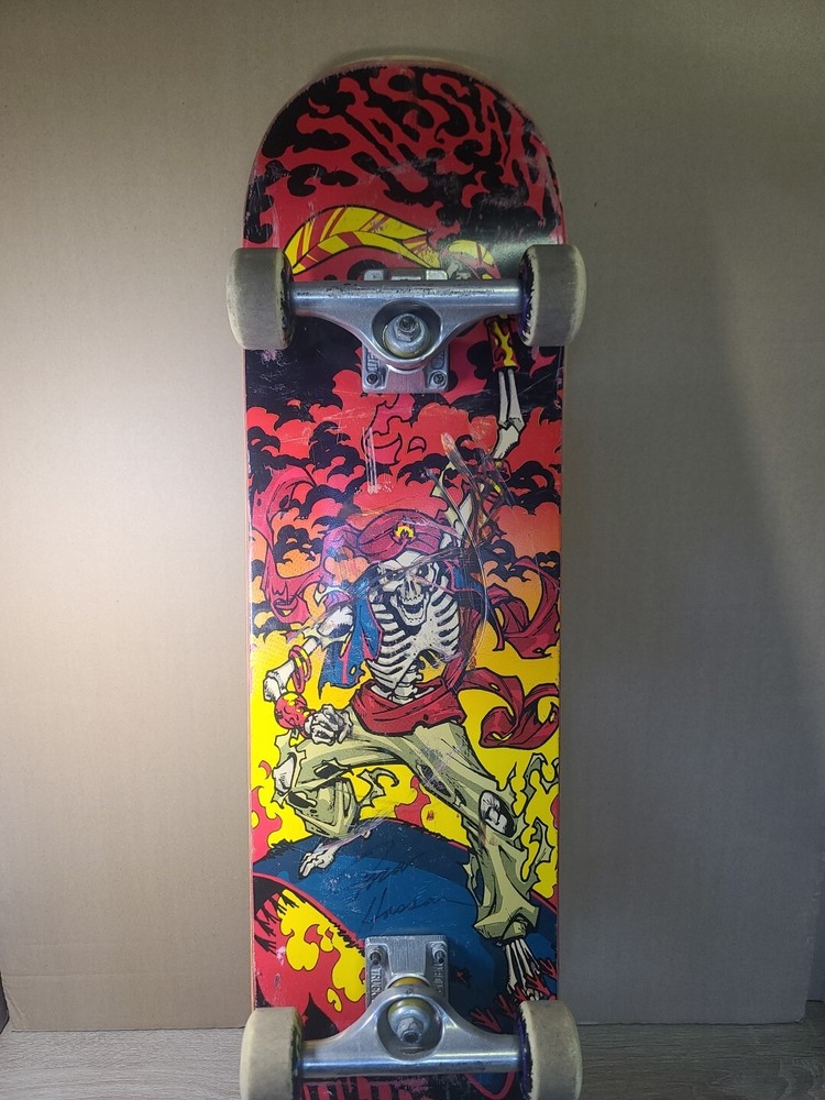 *Signed* OMAR HASSAN Black Label. Magic Carpet Deck. Complete Pro Model. 🔥 RARE