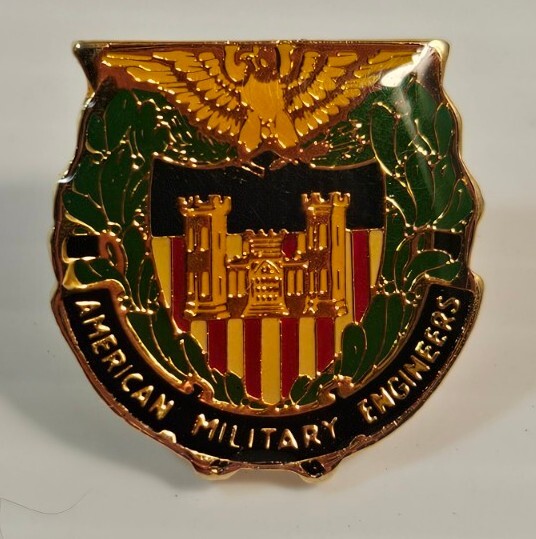 American Military Engineers Pin