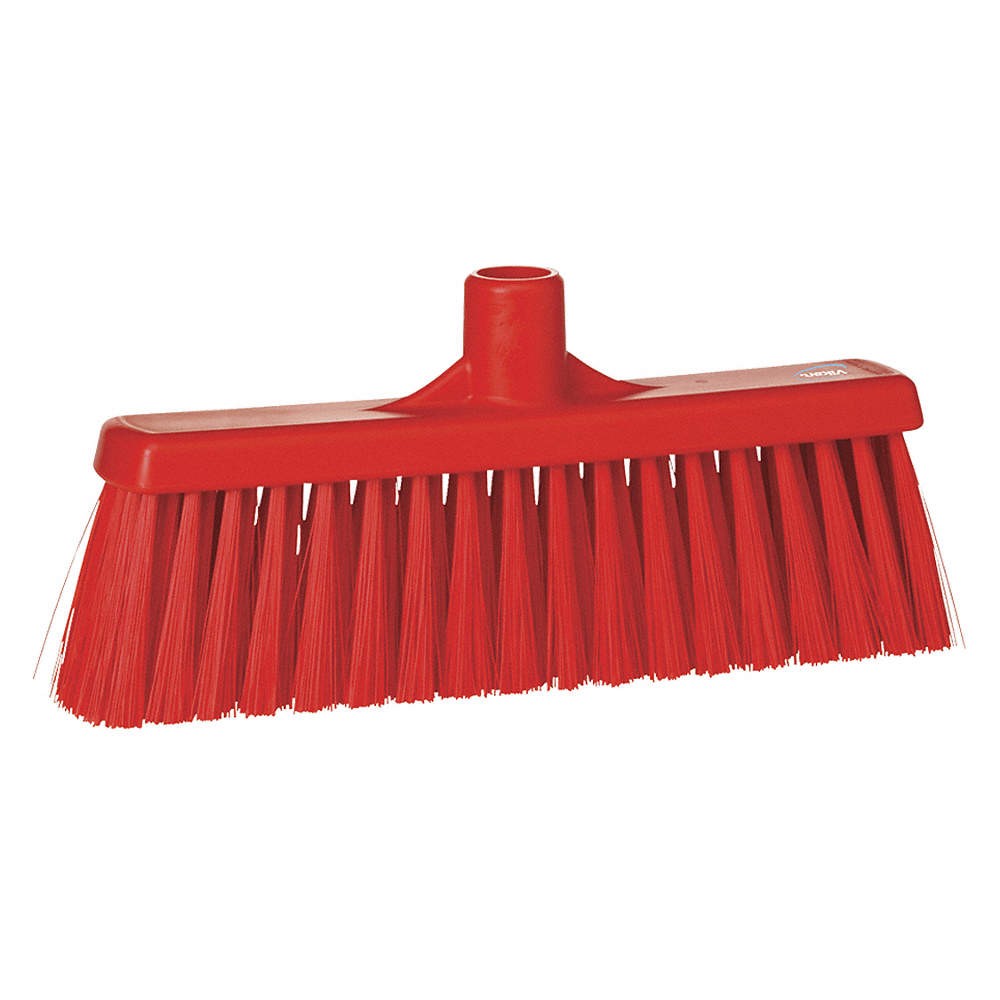 VIKAN 31664 Broom Head,Threaded,12" Sweep Face 2RWF9