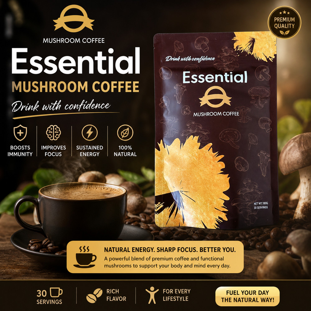 Pack1 Good Essential Mushroom Coffee Organic