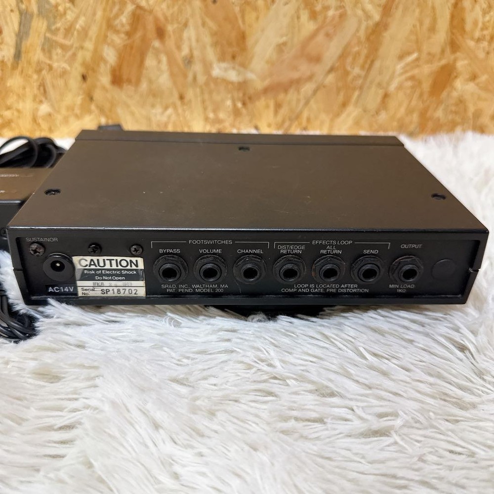 Rockman Sustainor 1989 Guitar Effect Processor Sound Checked Working