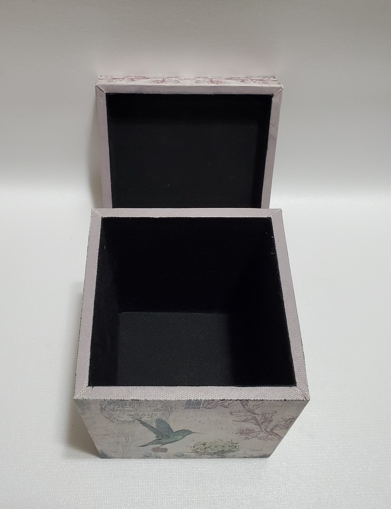 Hummingbird Storage Boxes, 2 Sizes, Set Of 2, Nesting, Sturdy Composite