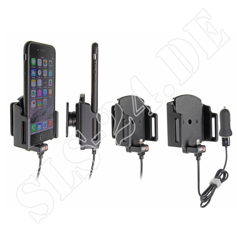 Brodit 521666 Mount for iPhone 6, 6s, 7 with Case, Active Holder USB Adapter