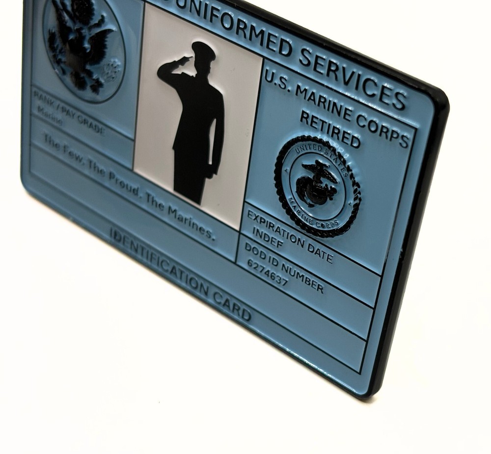 Marine Retired Challenge Coin