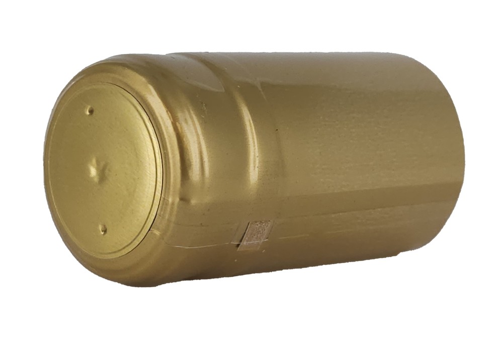 Gold PVC Capsules - 100 ct.