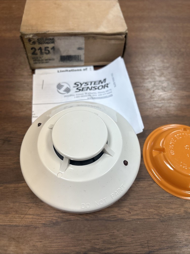 System Sensor 2151 Smoke Detector, E-14