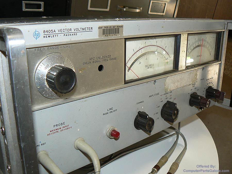 HP 8405A Vector Voltmeter (( TESTED ))