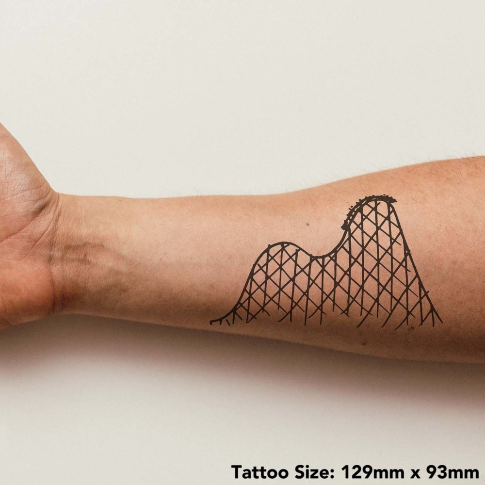'Rollercoaster' Temporary Tattoos / Transfers (TO00033682)