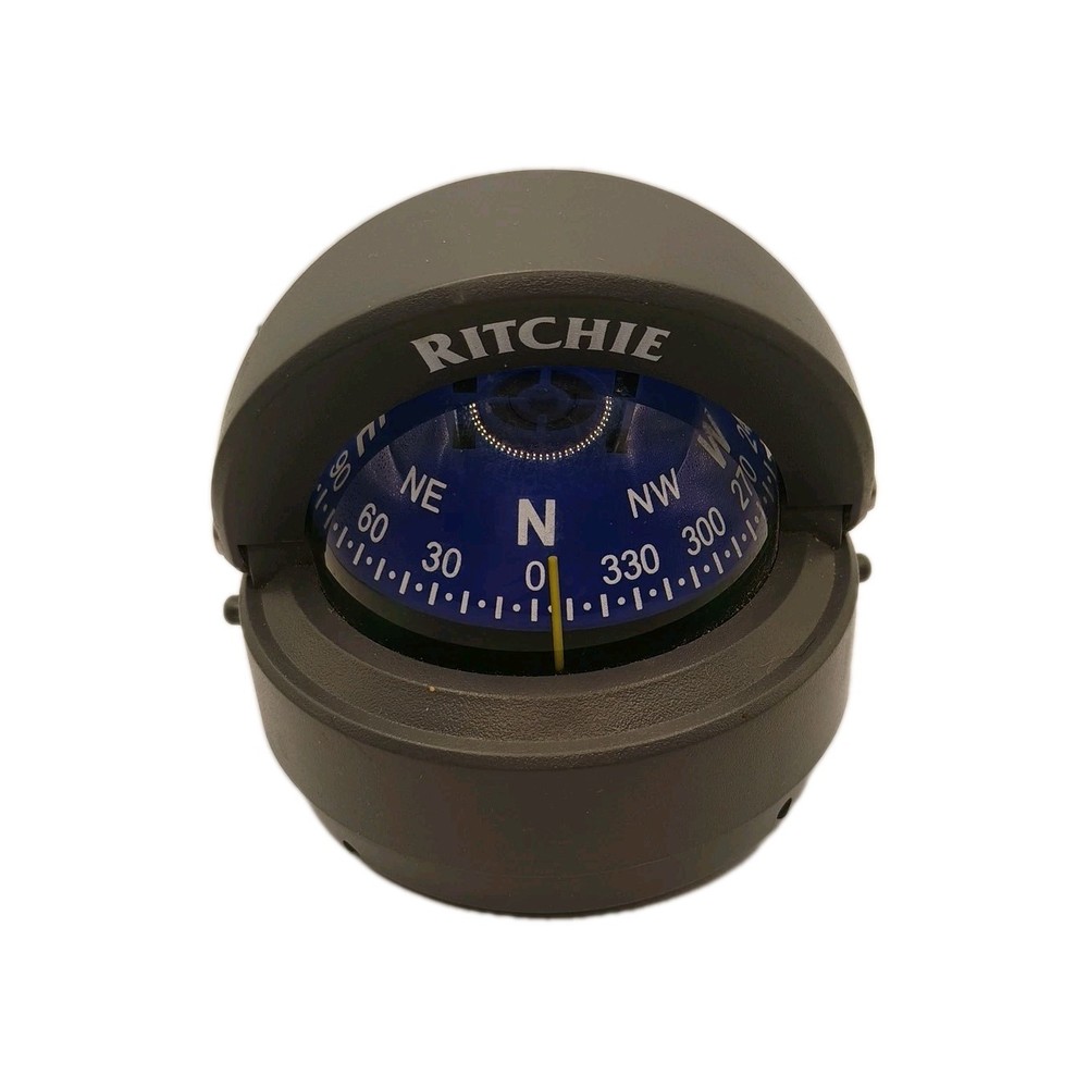 Ritchie S-53G Explorer Compass - Surface Mount Gray