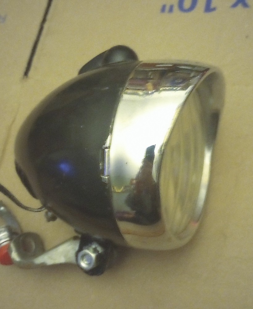 vintage bicycle light/horn combo