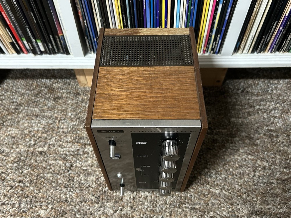 Sony SQA-100 Solid State SQ Decoder/Amplifier 2 Watts 2CH/ 2-4/ R-MTX