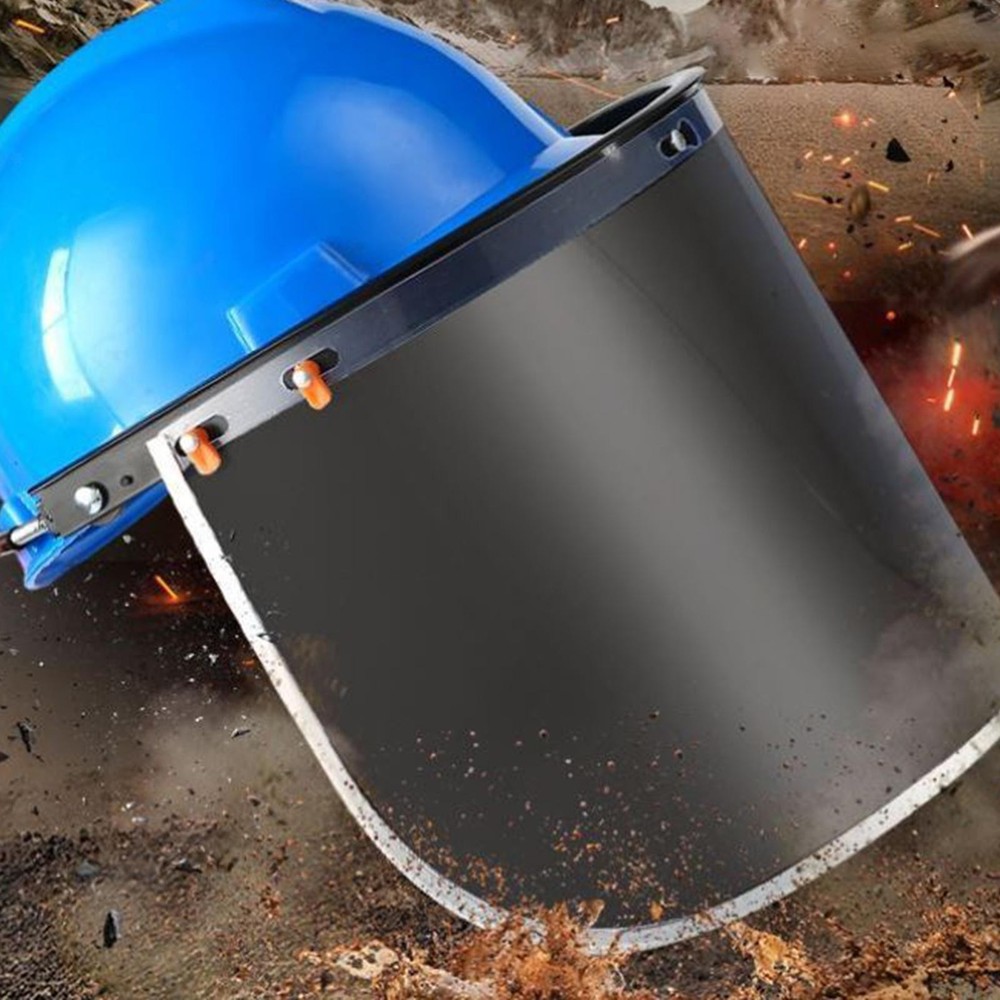 Face Shield Hard Cap Accessory Sturdy Universal Face Guard for Grinding