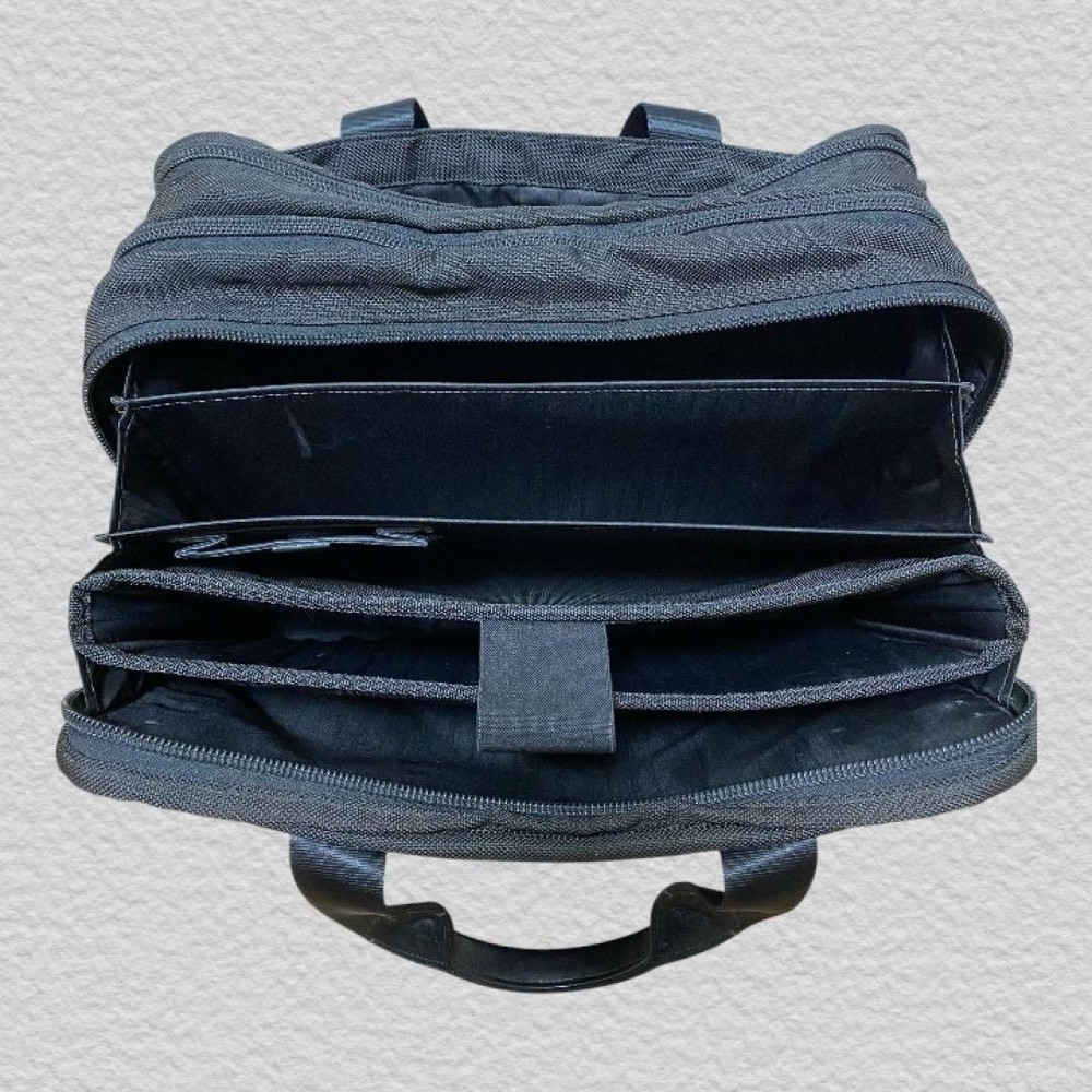 TUMI Business Bag Expandable 2-Way Black Used