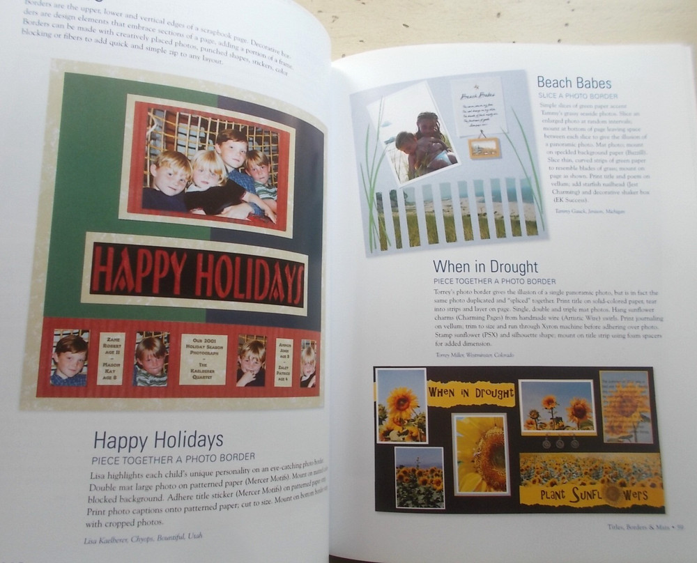Memory Makers Quick & Easy Scrapbook Pages 100 Page Ideas