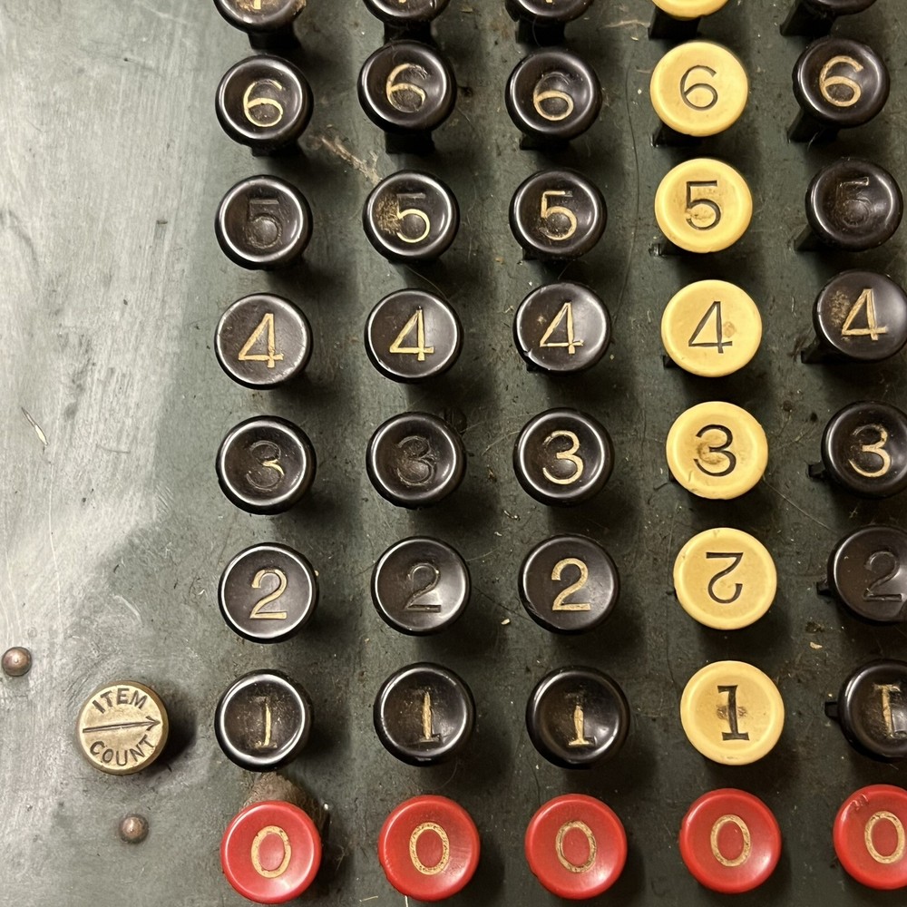 Antique Monroe Calculating Adding Number Machine