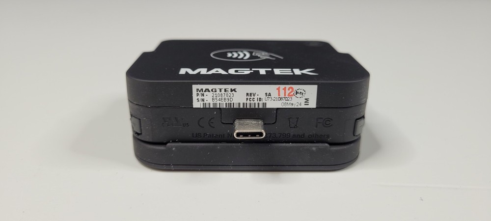 Magtek 21087023 iDynamo 6 Secure Card Reader Authenticator USB-C for iOS/Android