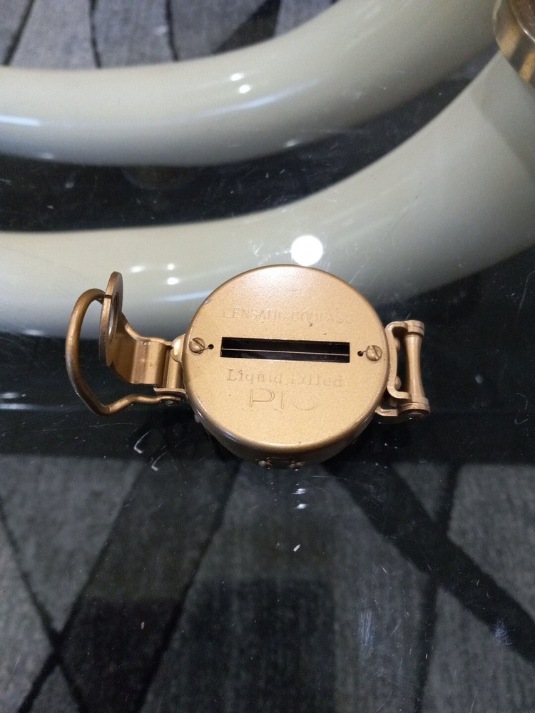 Vintage PIC Lensatic Compass