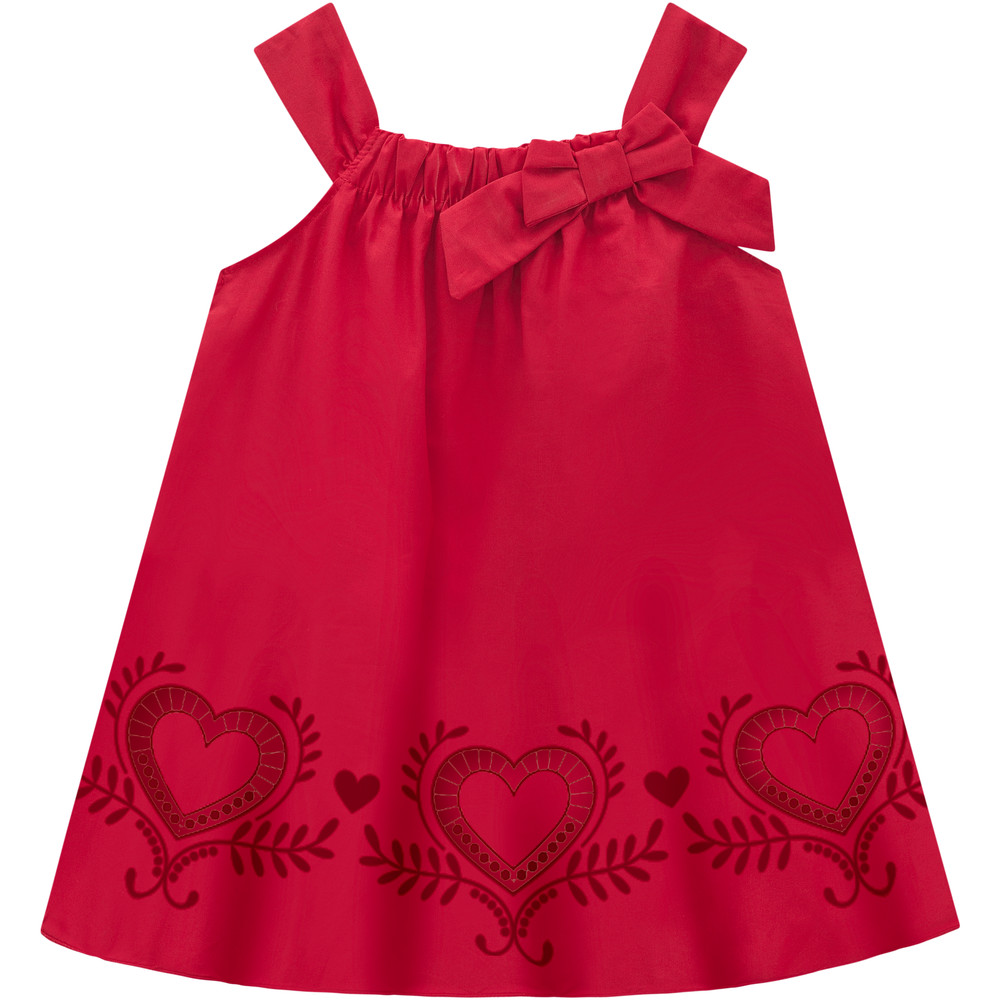 Blue Heart Dress Size 4