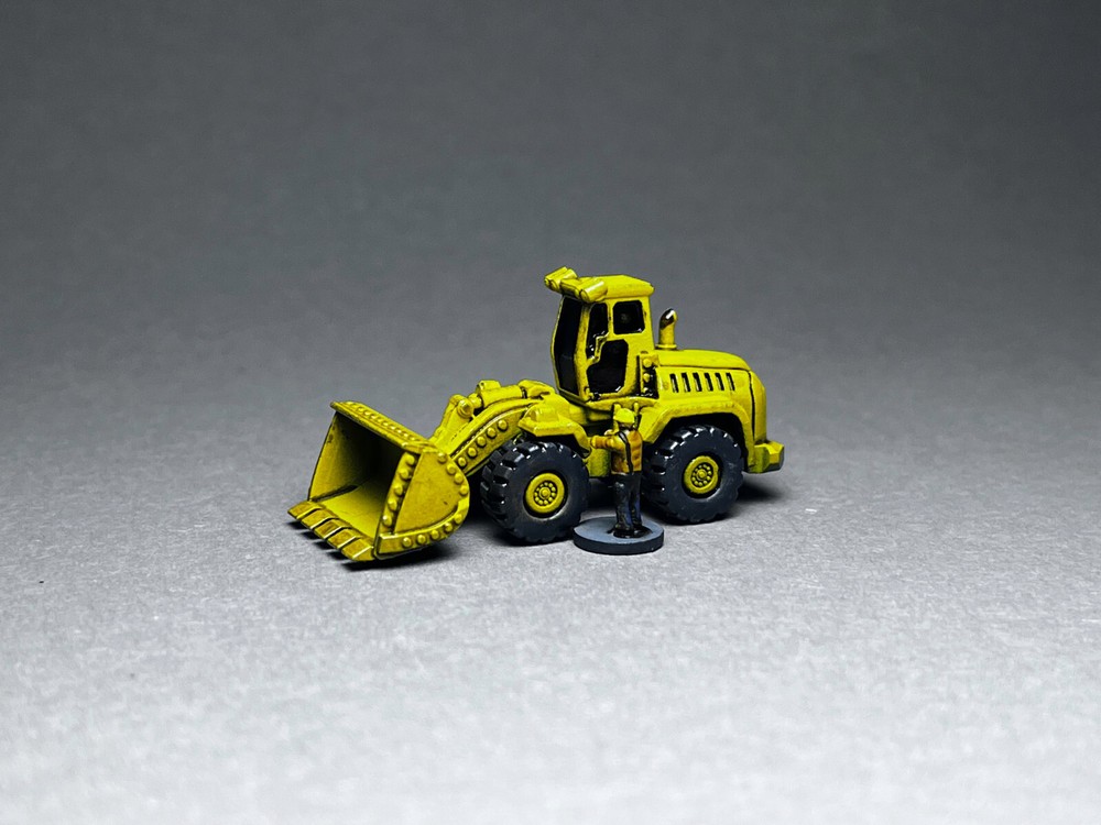 N Scale (1:160) Front Loader - UNPAINTED, NOT A TOY!