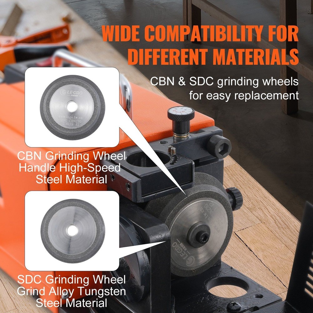 3-20mm Drill Bit Sharpener 18 Collets Grinder for Precision Sharpening