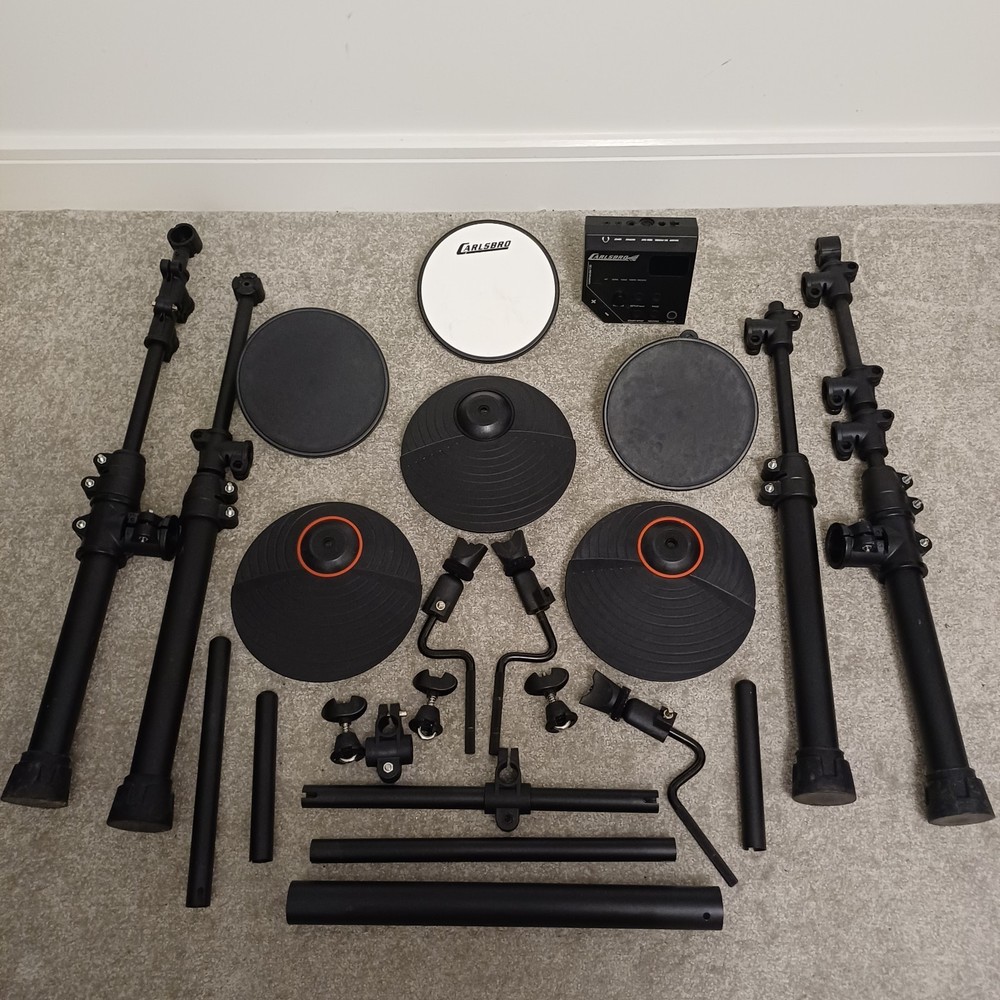 Carlsbro CSD100 Electronic Drum Kit - Black