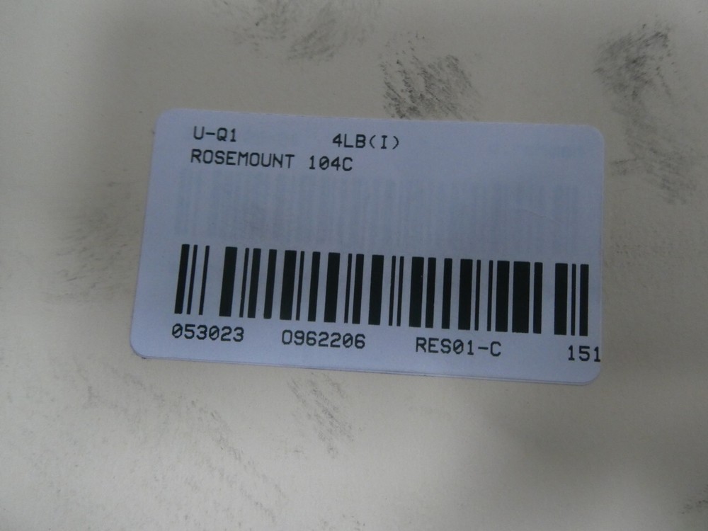 Rosemount 104C Sensall Control Enclosure