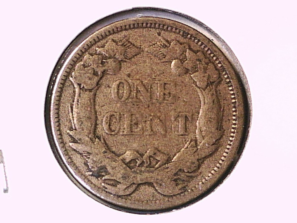 1858 Flying Eagle Cent Genuine Raw Ungraded 01135