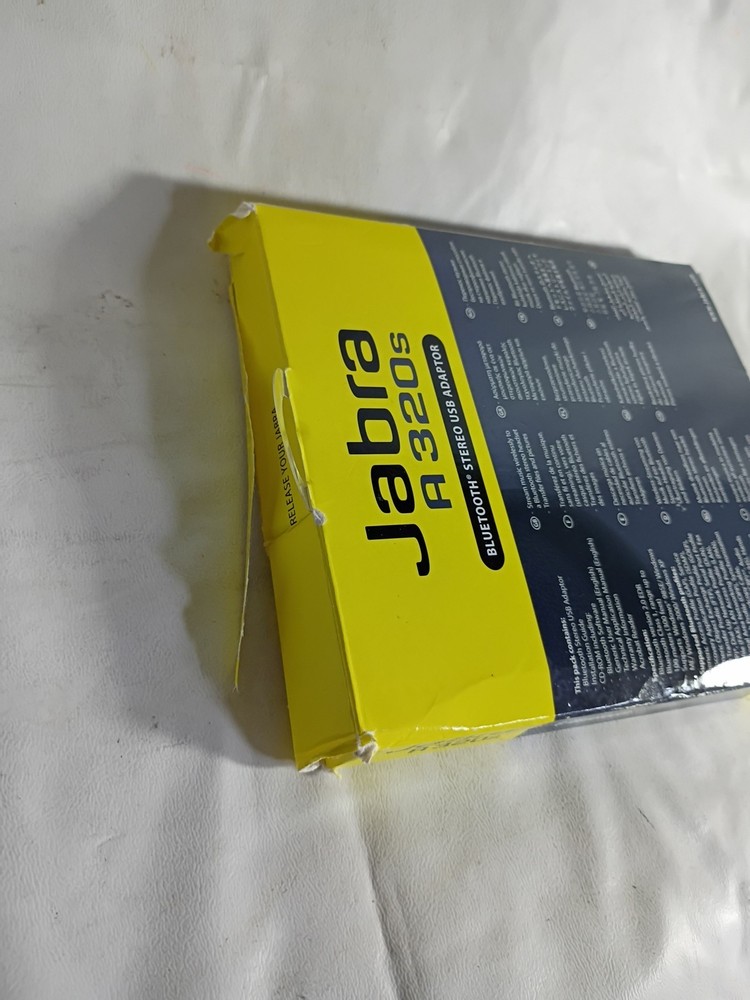 Jabra A320s USB Bluetooth Adapter Class 1 - Open Box, Complete, Box Wear