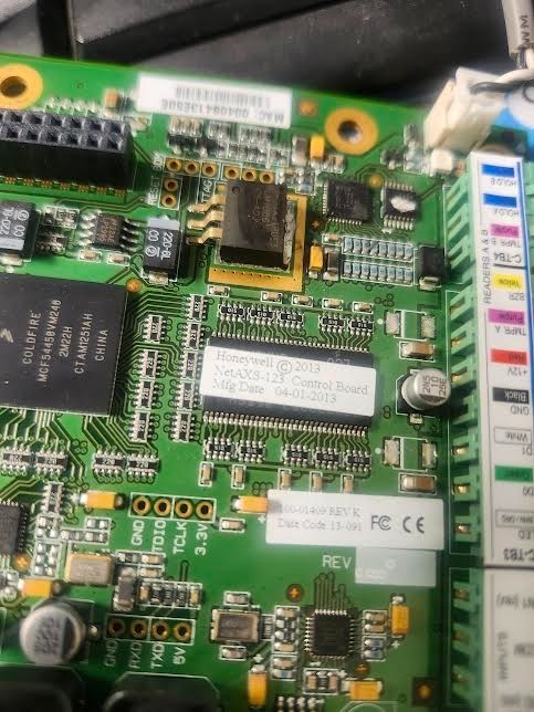 Honeywell Net AXS-123 Web-Based Access Control Board
