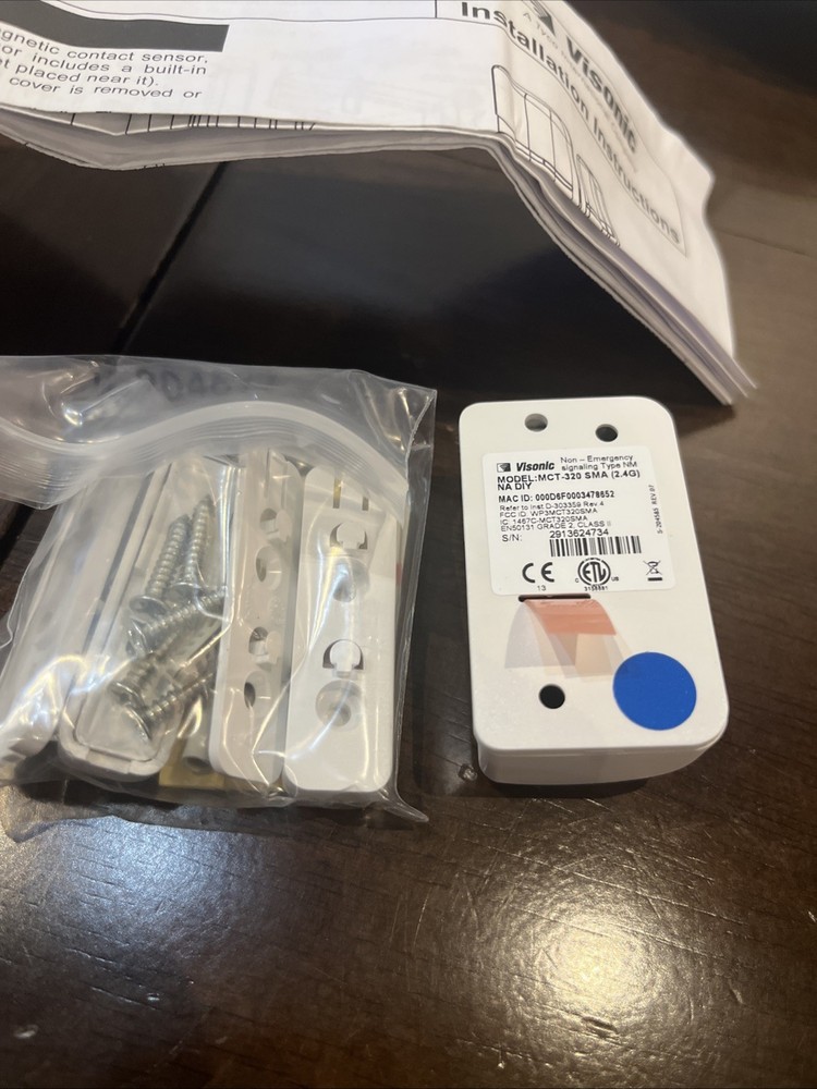 Visonic MCT-320 SMA Wireless Door Transmitter Alarm Sensor Xfinity Comcast NEW
