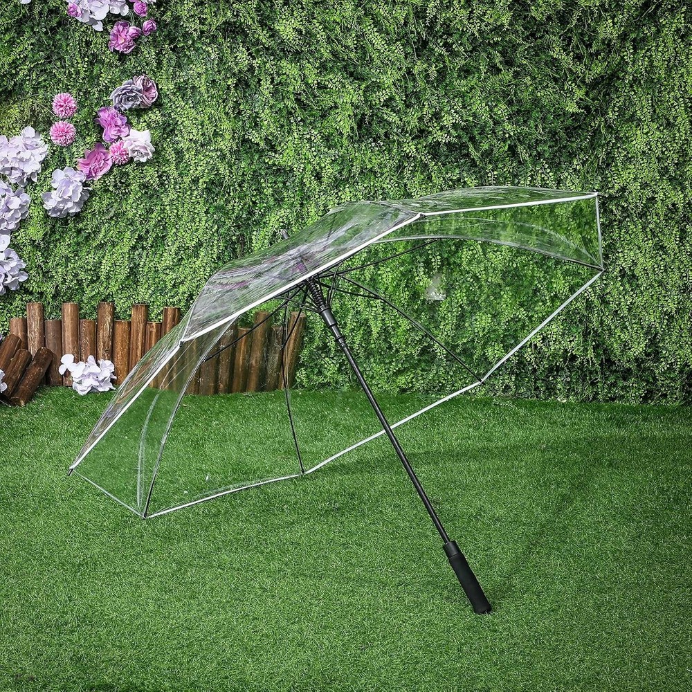 Jexine Extra Large Clear Golf Umbrella 60 Inch Oversized Automatic Open...