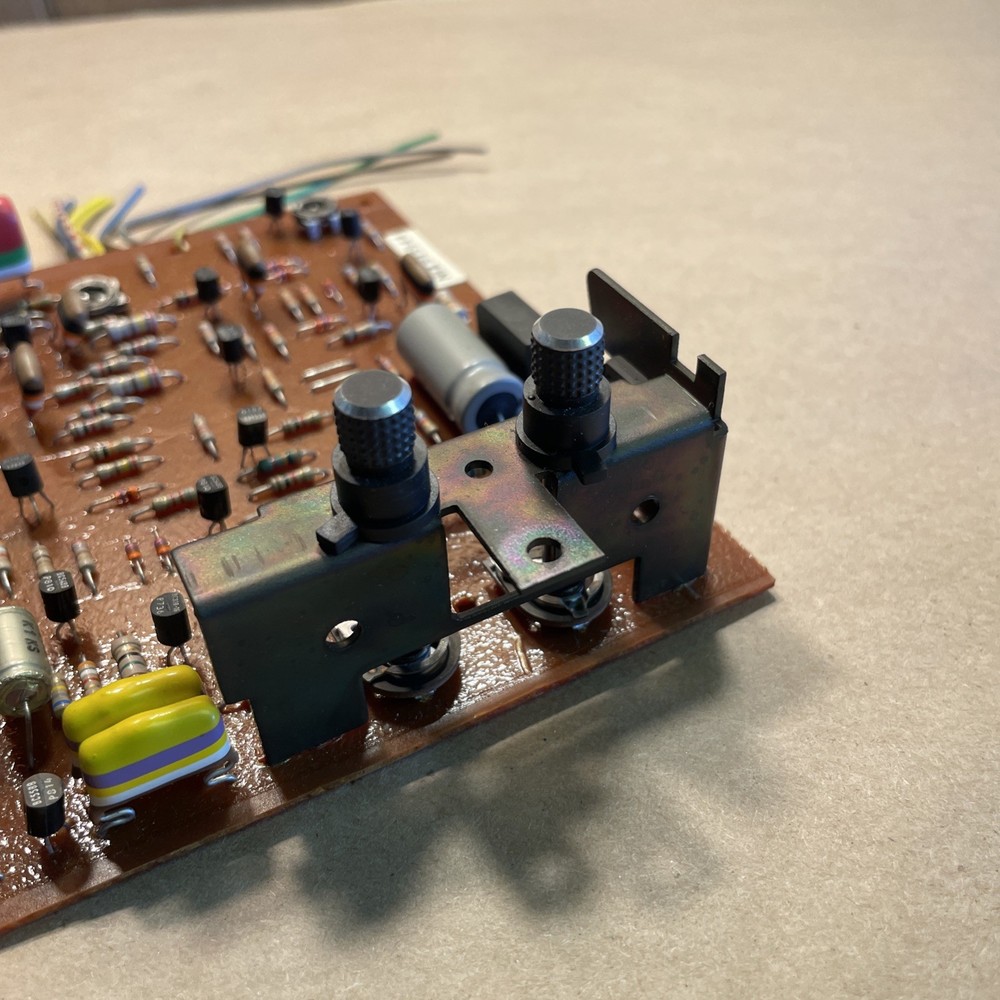 Philips Electronic 312 Turntable: Main Control Board with 33/ 45 Speed Controls