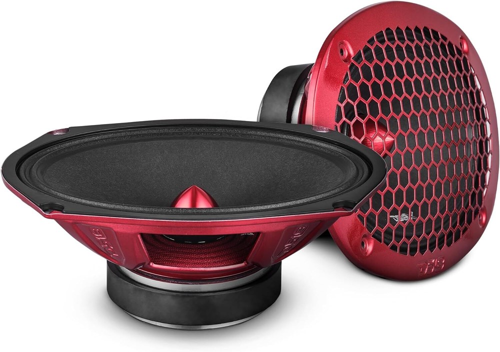 DS18 PRO-X694BM – 6.9” Speaker Mid-Range with Bullet 200Watts RMS 400 Watts MAX