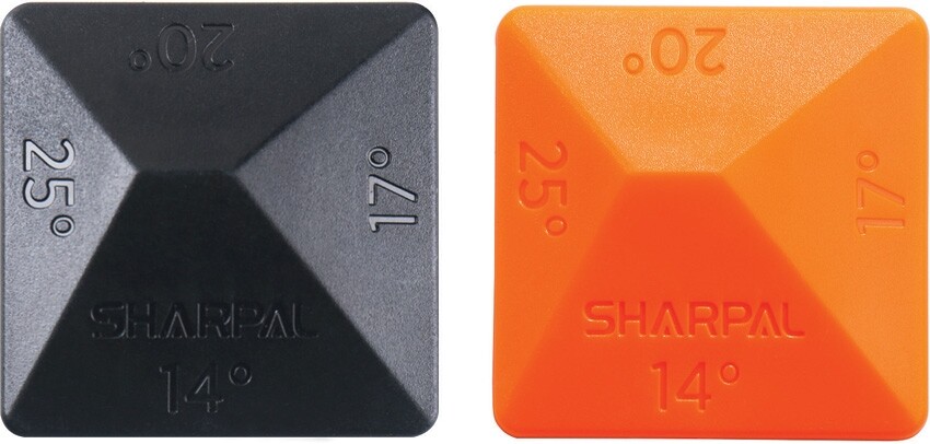Sharpal 2pc Angle Pyramid Knife Blade Sharpening Guide Set 196N