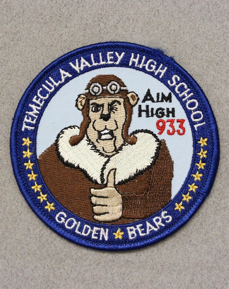 Temecula Valley High School Air Force JROTC Patch (#1991) - CA-933