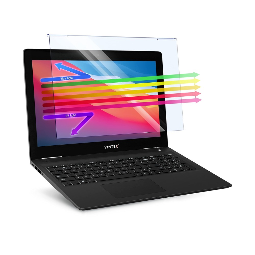 Blue Light Blocking Screen Protector Panel for 15.6 inch Diagonal LED PC Lapt...