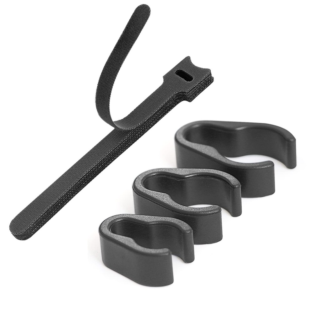 Microphone Stand Cable Clips - Boom Pole Cable Clips Clamp Plastic Mount - Mu...
