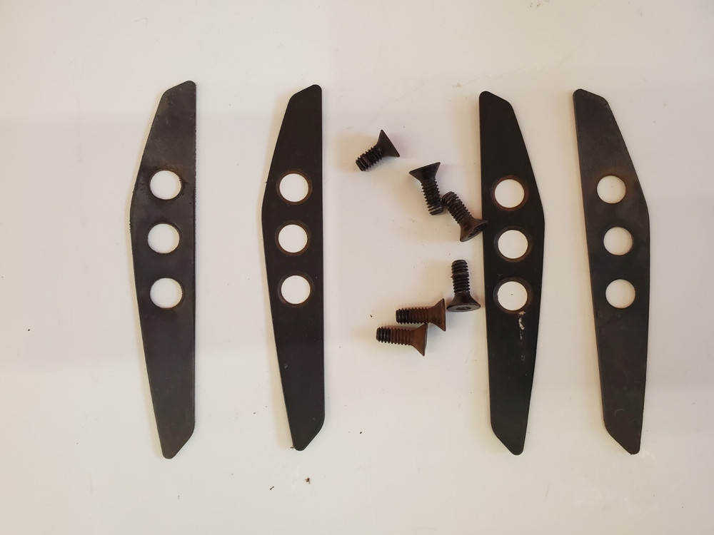 Boosted Board V1 battery wings w/ screws