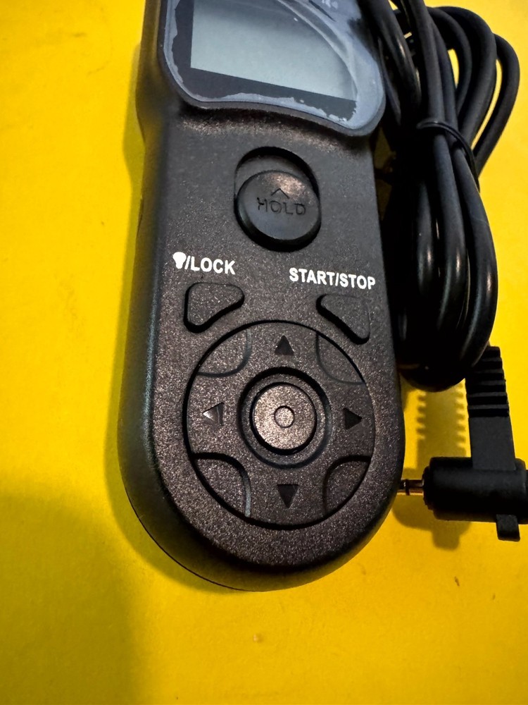 JJC TM-D Multi-Function Timer Remote Control Black for Panasonic Lumix Camera