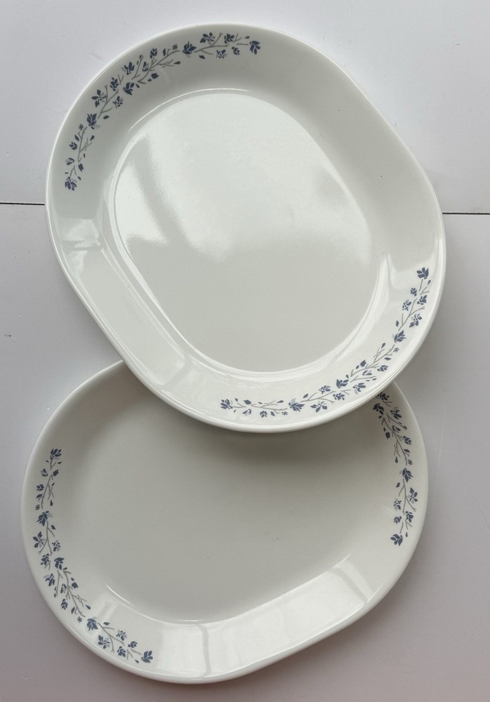 Corelle Lilac Blush Serving Platter 121/4x10" Set 2