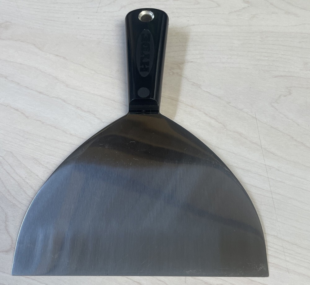Hyde 6" Joint Knife Paint Scraper Flexible Carbon Steel