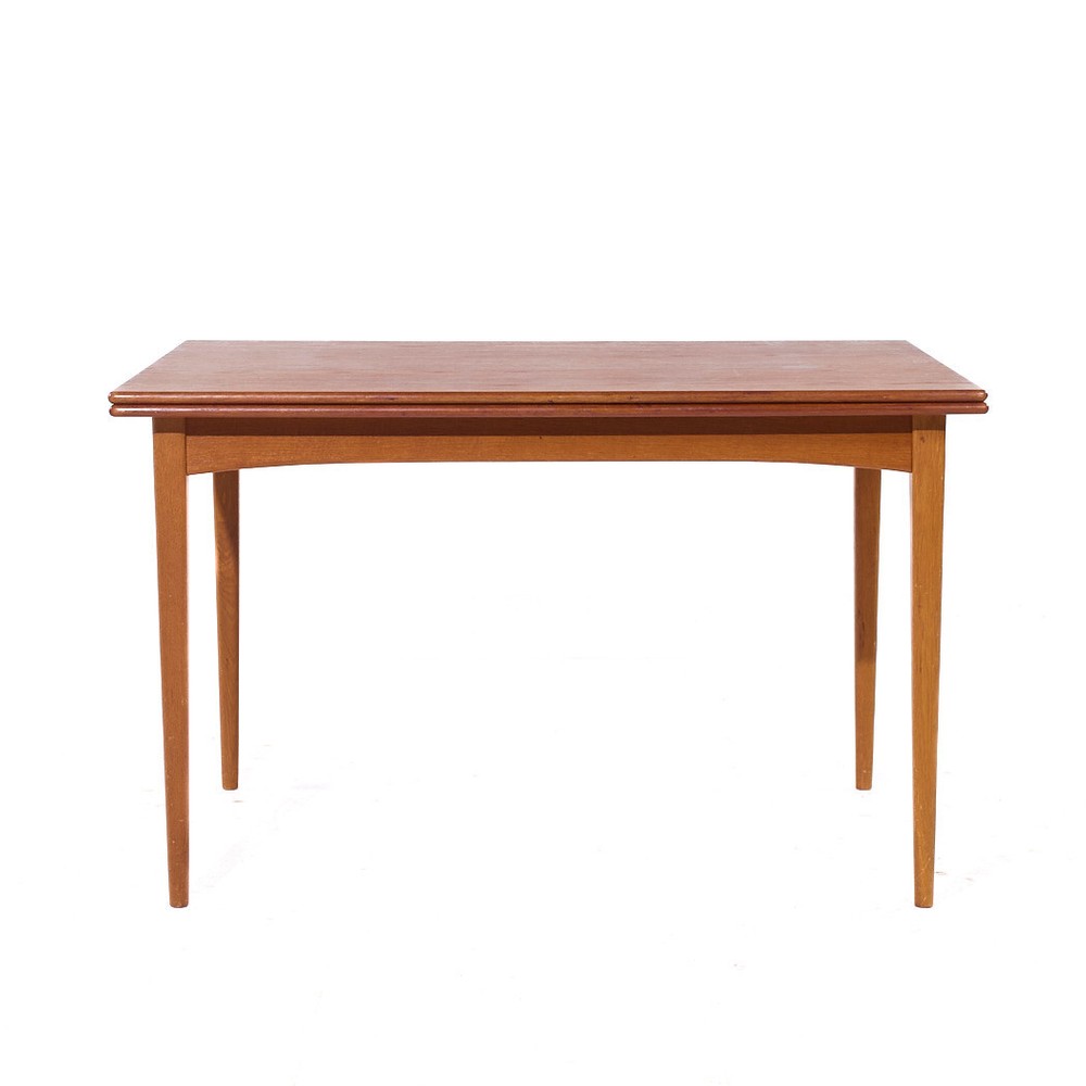 Dux Mid Century Danish Teak Flip Top Dining Table