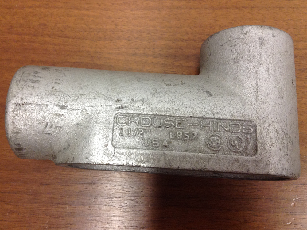 Crouse-Hinds - 1-1/2" Conduit Body - UNUSED