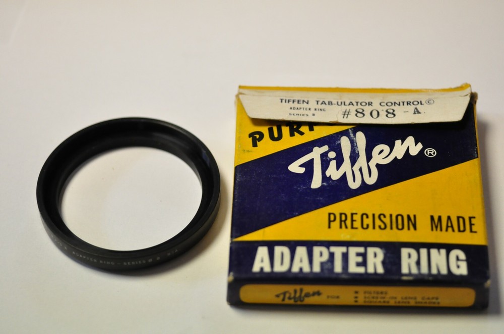 Tiffen # 808 A adapter ring -  Series 8. NOS