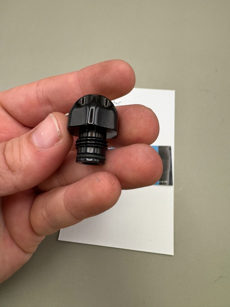 System X Intimidator Ram Cap-Gloss Black